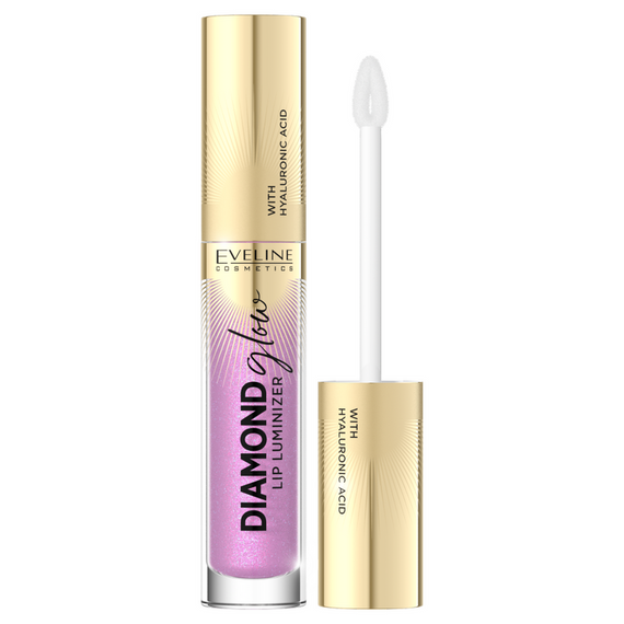 Diamond Glow Lip Luminizer Hyaluronic Acid Lip Gloss, No. 10