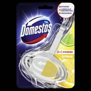 Domestos 3in1 Power Citrus Toilet Block 35g