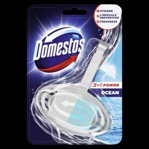 Domestos 3in1 Power Ocean Toilet Block 35g