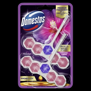 Domestos Aroma Lux Hibiscus Charm Toilet Block 2 x 50 g