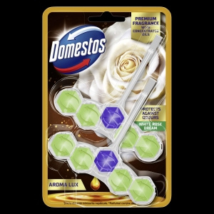 Domestos Aroma Lux White Rose Dream Toilet Block 2 x 50 g