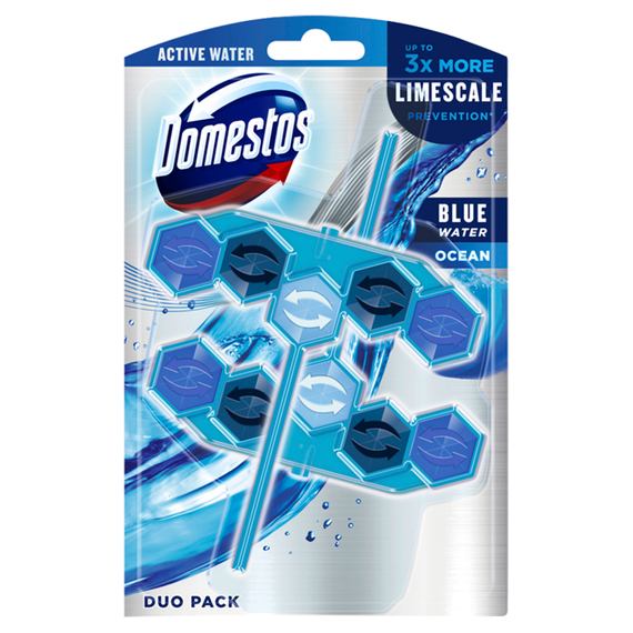 Domestos Ocean Toilet Block 2 x 53 g