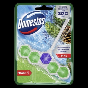 Domestos Power 5 Pine Toilet Block 50g