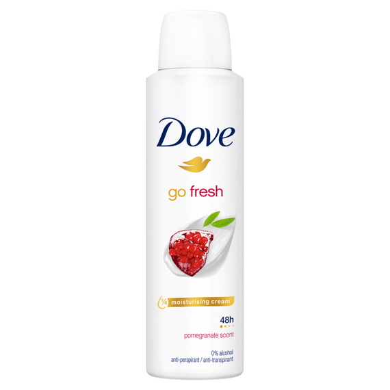 Dove Go Fresh Pomegranate Antiperspirant Aerosol 150 ml