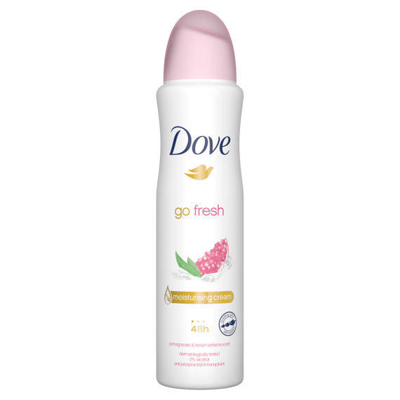 Dove Go Fresh Pomegranate and Lemon Verbena Anti-perspirant spray 150ml