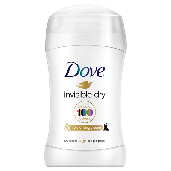 Dove Invisible Dry Antiperspirant Stick 40ml