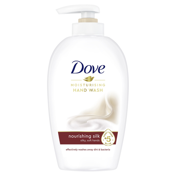 Dove Nourishing Silk Nourishing Liquid Soap with Pump 250 ml