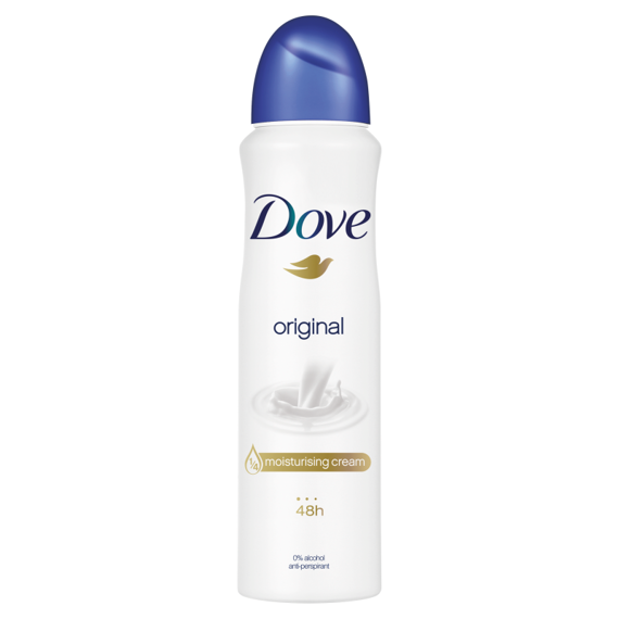 Dove Original Antiperspirant Aerosol 150 ml