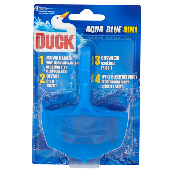 Duck Aqua Blue 4in1 hanger toilet 40g