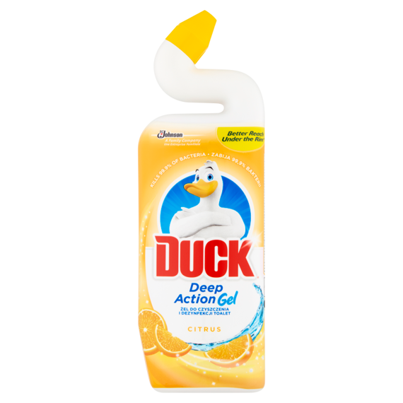 Duck Deep Action Citrus Żel do czyszczenia i dezynfekcji toalet 750 ml