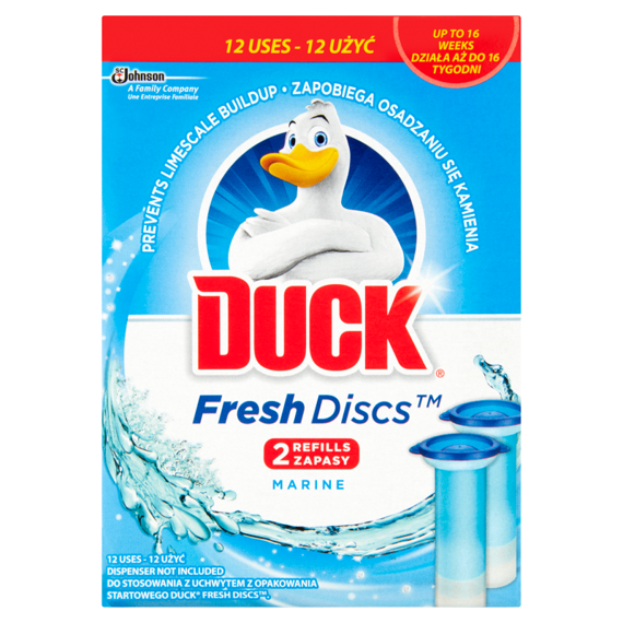 Duck Fresh Marine Dual Discs store disc gel to the toilet 2 x 36ml