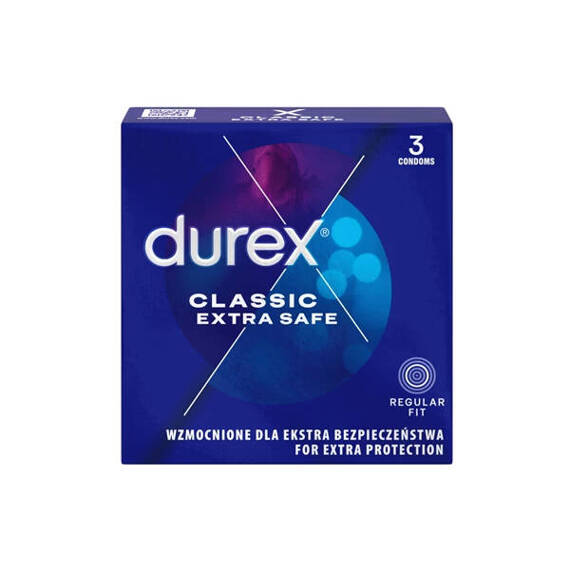 Durex Extra Safe condoms 3 pieces