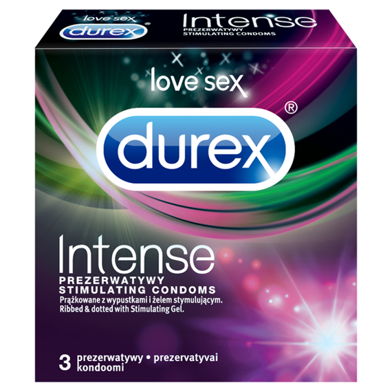 Durex Intense Condoms 3 piece