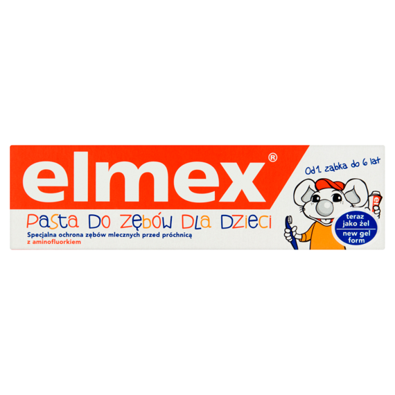 Elmex Toothpaste for children with amine fluoride tooth from 1 to 6 years 50ml