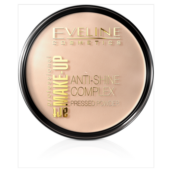 Eveline Cosmetics Art Professional Make-Up Mattifying Mineral Powder with Silk, No. 31 Transparent