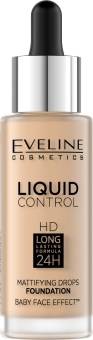 Eveline Cosmetics Liquid Control HD 011 Natural podkład do twarzy 32 ml