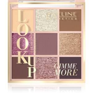 Eveline Cosmetics Look Up Paleta 9 cieni do powiek GIMME MORE