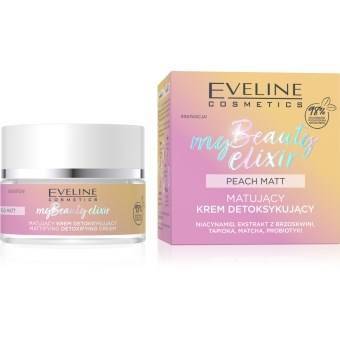 Eveline Cosmetics My Beauty Elixir Peach Matt Mattifying Detox Cream 50 ml