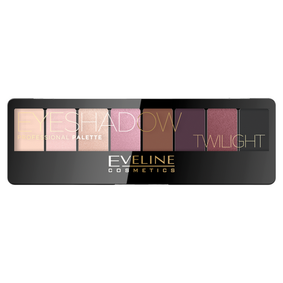 Eveline Cosmetics Professional Eyeshadow Palette Palette of 8 eyeshadows, Twilight