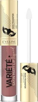 Eveline Cosmetics Variété Satin Matt Lip Liquid Lipstick, no. 04