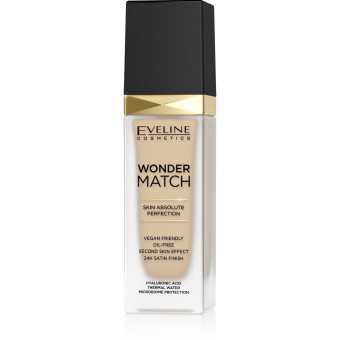 Eveline Cosmetics Wonder Match  10 Light Vanilla podkład do twarzy 30 ml