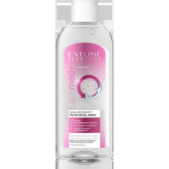 Eveline Facemed+ Hialuronowy płyn micelarny 3w1 150 ml