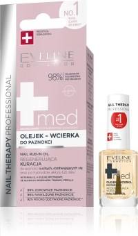 Eveline Nail Therapy Professional Med+ Olejek – wcierka do paznokci 12 ml