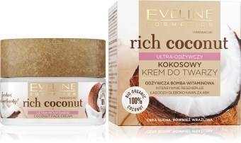 Eveline RICH COCONUT Ultra-odżywczy kokosowy krem do twarzy 50 ml