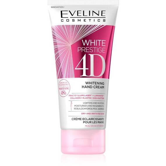 Eveline White Prestige 4D wybielający Krem do rąk 100 ml