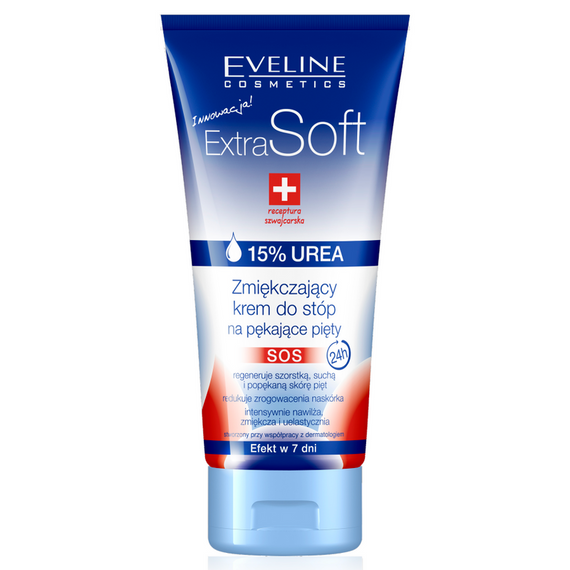 Extra Soft Softening Foot Cream for Cracked Heels 15% UREA