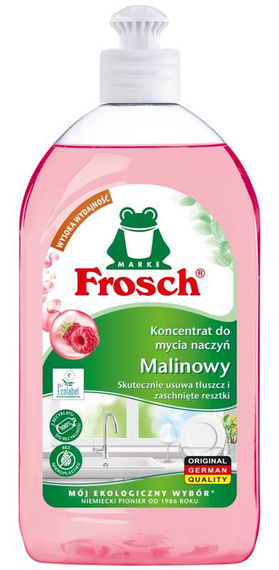 FROSCH Płyn do mycia naczyń malinowy koncentrat 500 ml