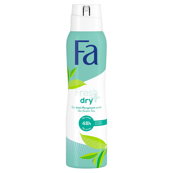 Fa Fresh&Dry Green Tea 48h Antiperspirant spray with green tea scent 150 ml