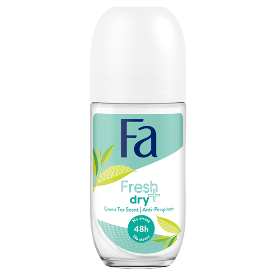 Fa Fresh&Dry Green Tea 48h Roll-on Antiperspirant with Green Tea Scent 50 ml