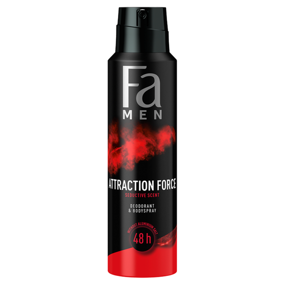 Fa Men Attraction Force 48h Deodorant spray with a seductive masculine scent 150 ml