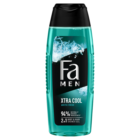 Fa Men Xtra Cool Shower Gel with 2in1 formula with eucalyptus scent 250 ml