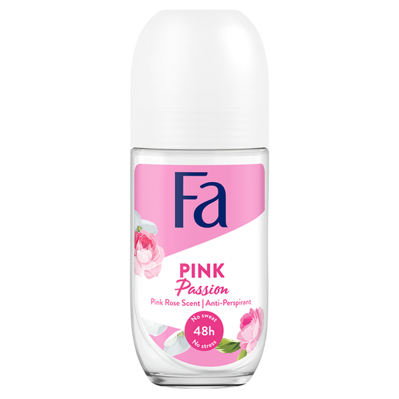 Fa Pink Passion 48h Antiperspirant Roll-on Rose Scented 50 ml