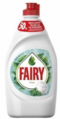 Fairy Aromatics Miętowy płyn do mycia naczyń  zapewniającą lśniąco czyste naczynia 430ml