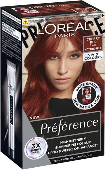 Farba do włosów Loreal Paris Préférence Vivids Cherry Red 5.664