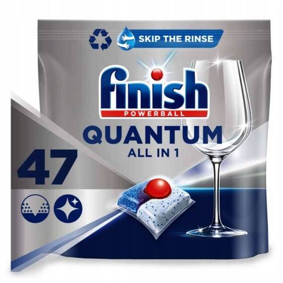 Finish Kapsułki do zmywarki QUANTUM 47szt All in One Regular