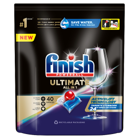 Finish Ultimate Fresh Kapsułki do mycia naczyń w zmywarce 516 g (40 sztuk)