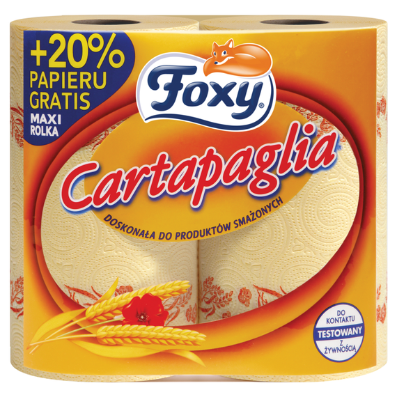 Foxy Ręcznik kuchenny 2 rolki .CARTAPAGLIA