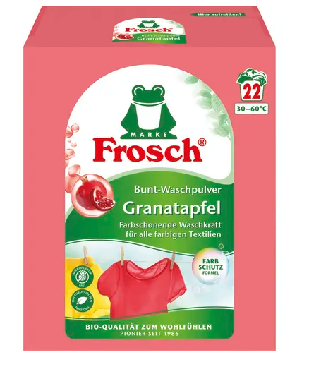 Frosch Washing Powder Pomegranate 1.45 kg (22 washes)