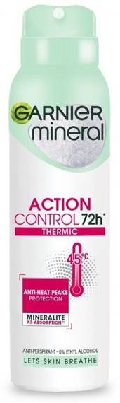 GARNIER DEZODORANT WOMEN SPRAY 150ML ACTION CONTROL 72H THERMIC