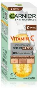 GARNIER Skin Naturals Vitamin C Rozświetlające serum na noc, 30ml