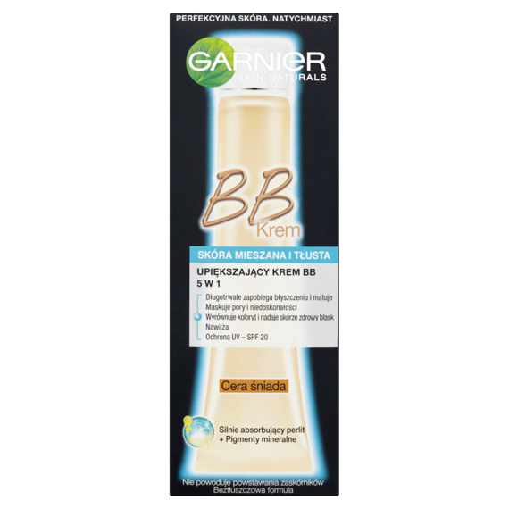 Garnier Beautifying BB Cream 5 in 1 combination skin and oily swarthy complexion 40ml