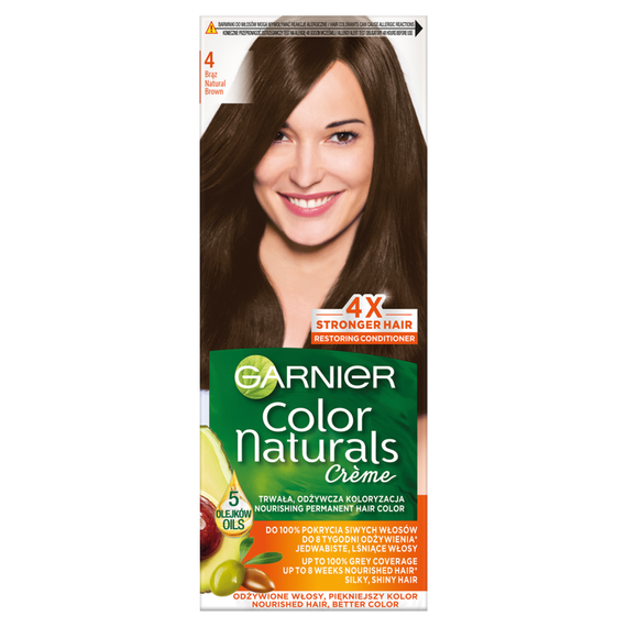 Garnier Color Naturals Crème Hair Dye 4 Brown