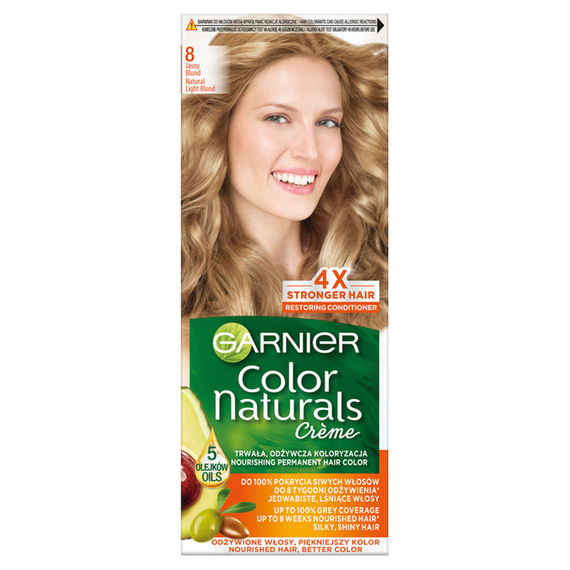 Garnier Color Naturals Crème Hair Dye 8 Light Blonde