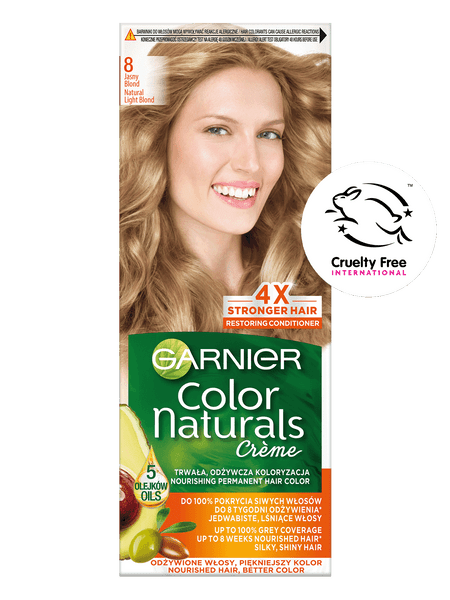 Garnier Color Naturals Creme Hair Dye 8 Natural Light Blond