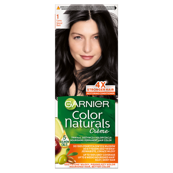 Garnier Color Naturals Crème Hair Dye Black 1