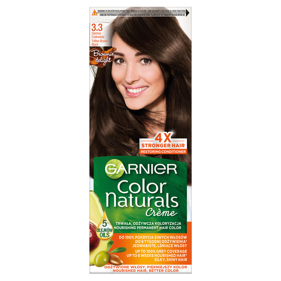 Garnier Color Naturals Crème Hair Dye Dark Chocolate 3.3